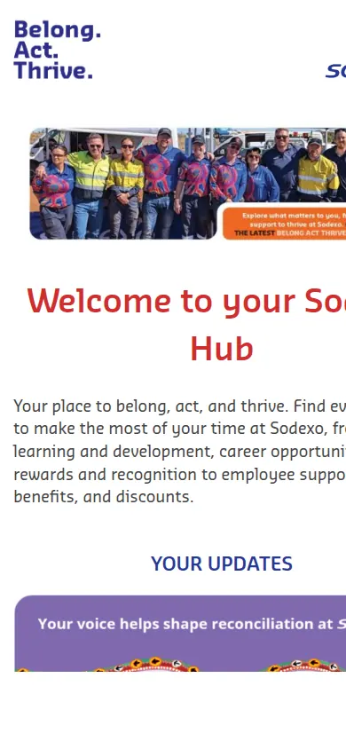 Sodexo Connexions 移动端